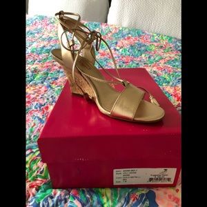 Lilly Pulitzer size 7 New with box Aria Wedge